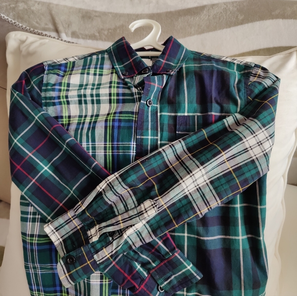 GAP BOYS OXFORD SHIRT MULTI - Picture 2 of 6